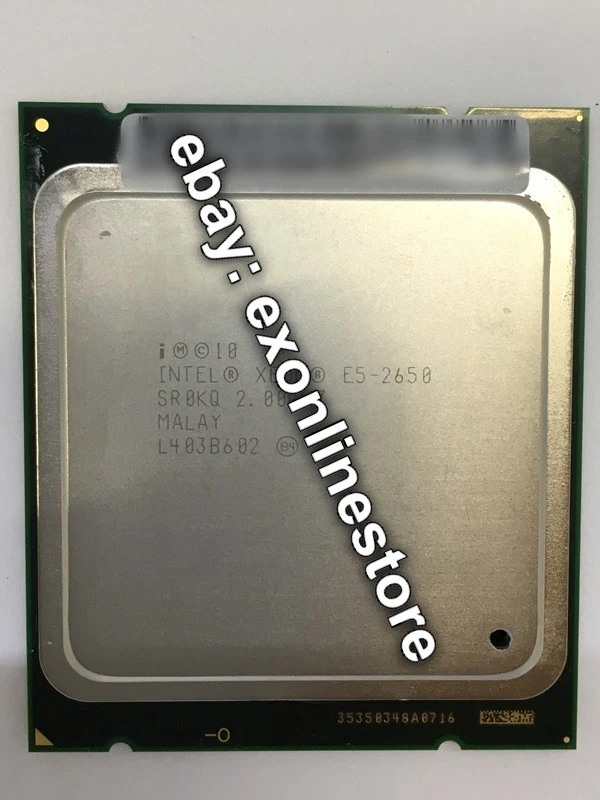SR0KQ - Intel Xeon Processor E5-2650 2GHz 20MB 8GT/s SR0KQ CPU - Image 1 of 1
