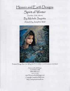 Spirit of Winter by Heaven and Earth cross stitch pattern - Picture 1 of 1