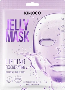 Máscara de gelatina Kimoco levantamiento regenerador de colágeno y filtro de caracol hecha en Corea - Imagen 1 de 2