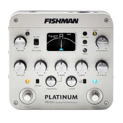 Pedal preamplificador analógico Fishman Platinum Pro EQ/DI Foto 1 de 4