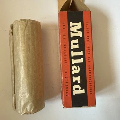 Tubo de válvula ME1401. Triodo electrómetro subminiatura. Mullard nuevo precintado Foto 1 de 4