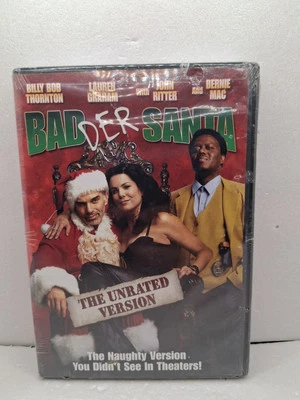 Christmas Movie Badder Santa Brand New Sealed! Bernie Mac Billy Bob Thornton dvd - Image 1 of 4