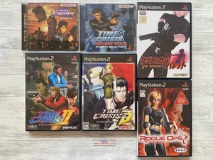 SONY PS 1 2 Time Crisis 2 3 & Project Titan & Critical Bullet & Rogue Ops set - Picture 1 of 14
