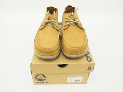 ¡Nuevo! Crocs Walu Chukka Hombre Botas Avellana Talla US 13 D Foto 1 de 4