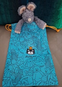 RARE Jellycat - Grey Bunglie Rat Tot Small - Whiskers In Tact!  Rentner Vintage  - Bild 1 von 10