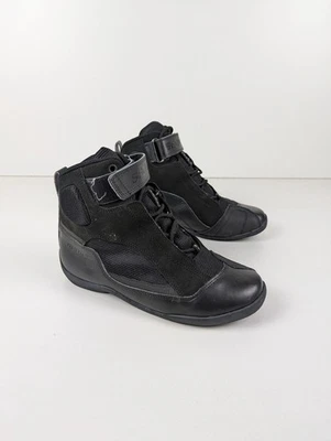 Botas negras ligeras de motociclismo Sedici Podio Street Riding para mujer talla 8 Foto 1 de 4