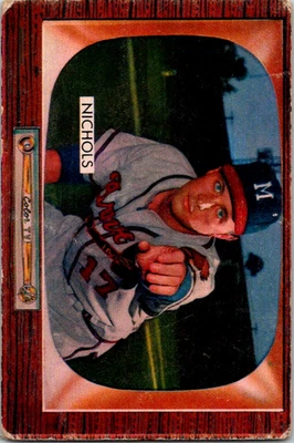 1955 Bowman - Chet Nichols #72 - Image 1 of 2