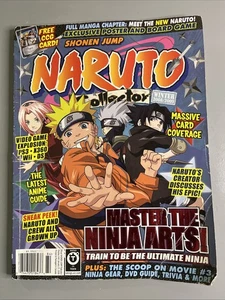 Naruto Collector Winter 2008/09 Rivista Shonen Jump, Master Ninja Arts. Senza scheda - Foto 1 di 8