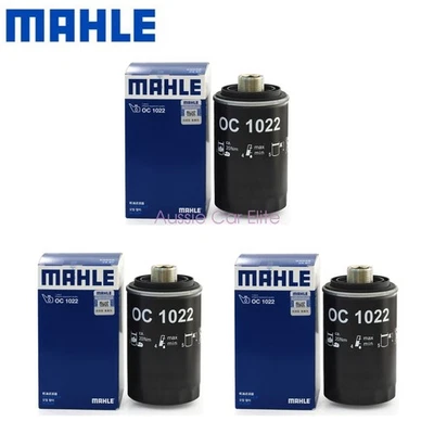 06J115403 3* OEM Mahle Oil FIlter for 2008-16 VW JETTA Audi A4 Skoda Octavia 2.0 - Image 1 of 4