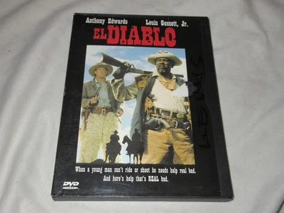 El Diablo (1990) DVD Anthony Edwards Louis Gossett, Jr. Western HBO Foto 1 de 4