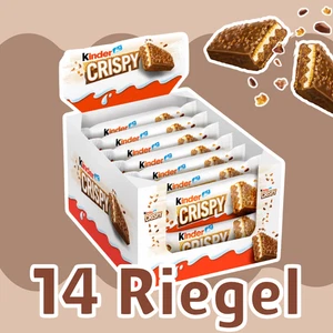 14x Niños Crispy - Crujiente Chocolate Galletas Snack en Multipack - 14x34g - Imagen 1 de 4