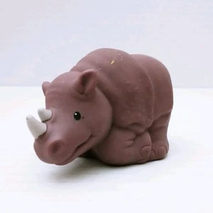 Fisher Price Little People 2011 Rhino Rhinoceros Animal Zoo Talkers - Picture 1 of 7