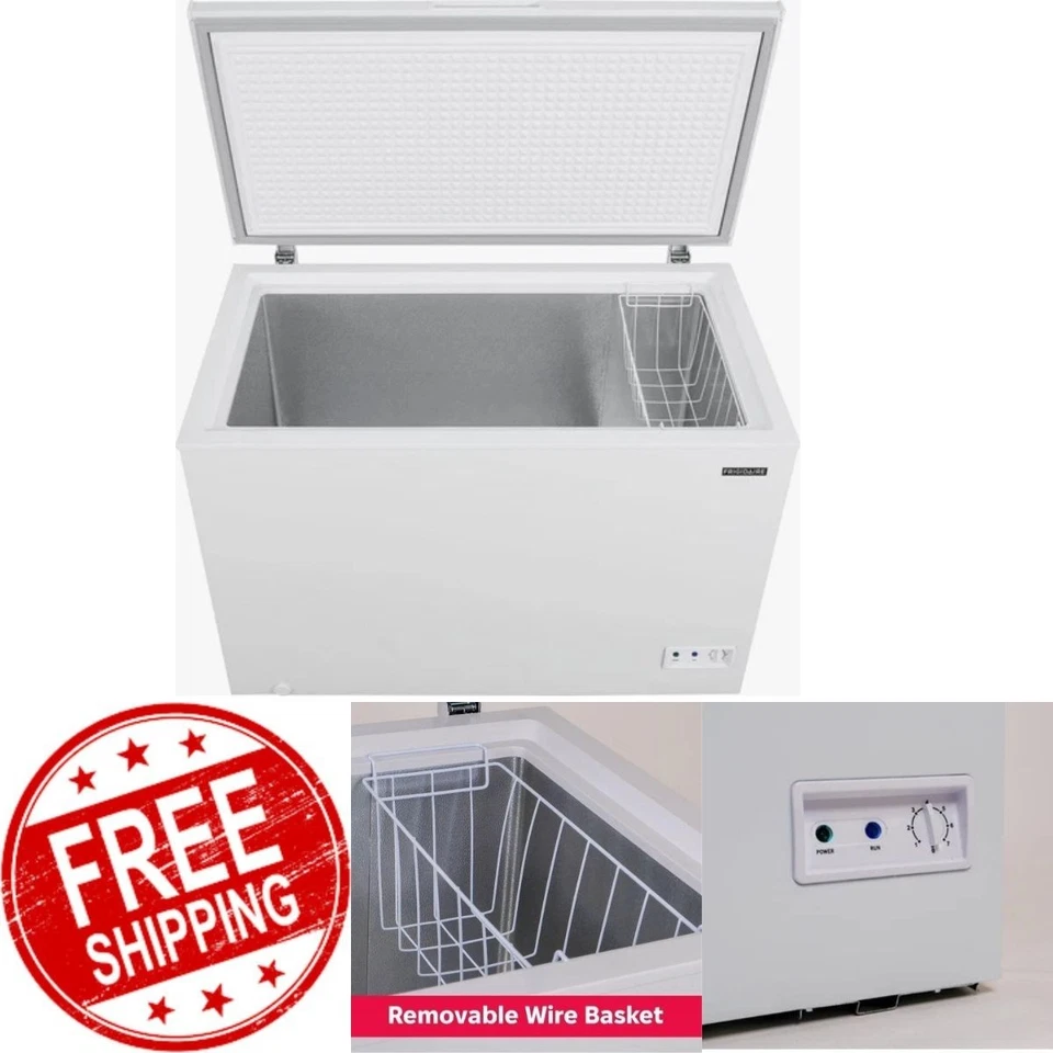 Frigidaire EFRF1005-6COM 10.3 Cu. ft. Chest Freezer White