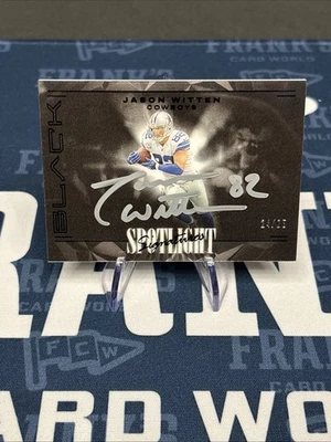 2024 Panini Black Spotlight Signatures #SSHJWN Jason Witten ¡Auto/25! Foto 1 de 4