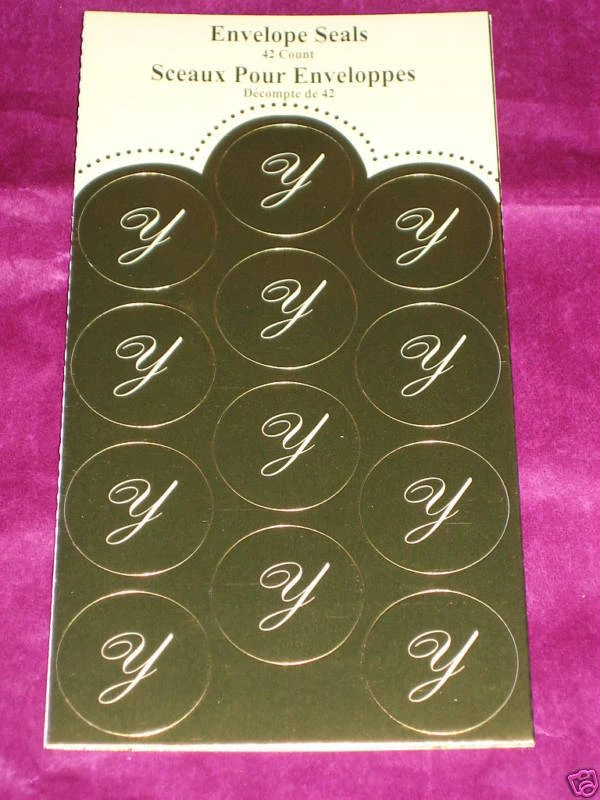 Sellos/pegatinas autoadhesivas para sobres - estilos surtidos Foto 1 de 1