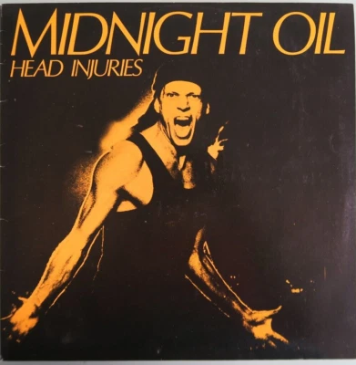 MINT Midnight Oil Head Injuries Australia pressing 12'' vinyl Lp 1979 OZ rock - Image 1 of 4