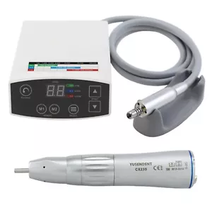 COXO Dental LED Motor Eléctrico Fibra Óptica Pieza de Mano Recta 1:1 Sin Escobillas NSK - Imagen 1 de 24