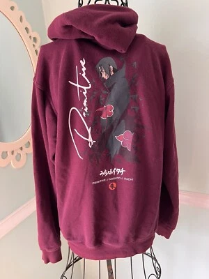 Sudadera con capucha Primitive Naruto Shippuden Itachi Sharingan para hombre talla pequeña Foto 1 de 4