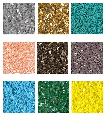 5g Miyuki Quarter Tila Glass Beads, 2-Hole, 5mm x 2.3mm -Approximately 240 Beads - Image 1 of 4