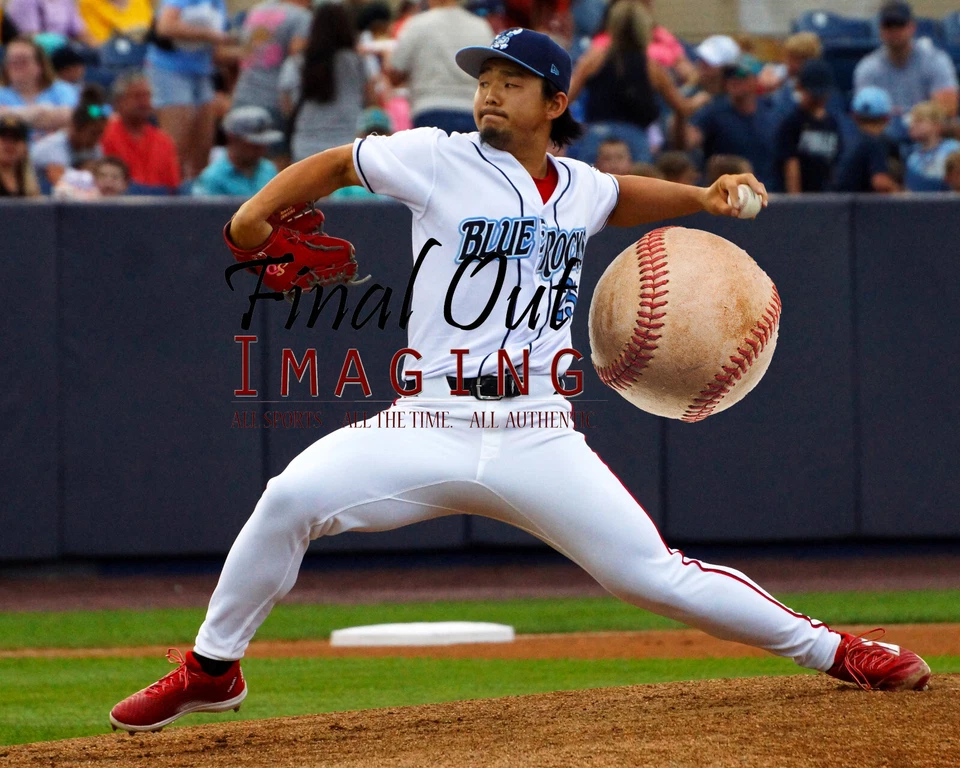 Nacionales de Washington - Wilm. Blue Rocks - Shinnosuke Ogasawara - Foto 8x10 (Uns.) Foto 1 de 1
