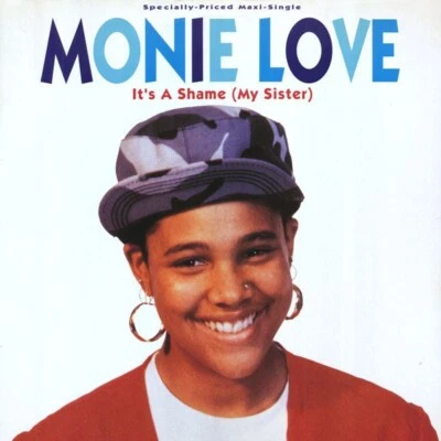 Monie Love: It's A Shame (My Sister) (CD-Maxi Single, HipHop, 1991) - Image 1 of 2