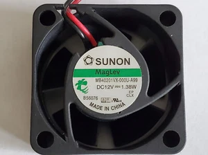 Sunon Maglev Fan, 12Vdc, 40mm  x 20mm, MB40201VX - Picture 1 of 4