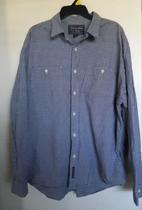 Vintage Abercrombie & Fitch Big Shirt Langarm Hemd Herren XL Knopfleiste kariert - Bild 1 von 4