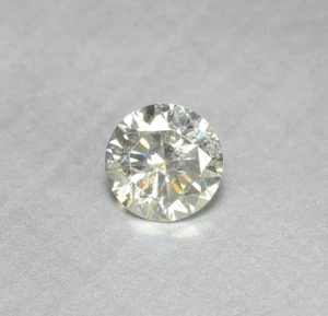 0.19 Cts Untreated Diamond Brilliant Cut Grey 100% Natural Loose Diamond - Picture 1 of 3