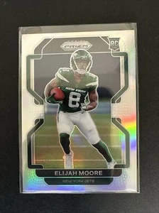 2021 Panini Prizm - Rookie Variation Silver Prizm #V-346 Elijah Moore (RC) - Picture 1 of 2