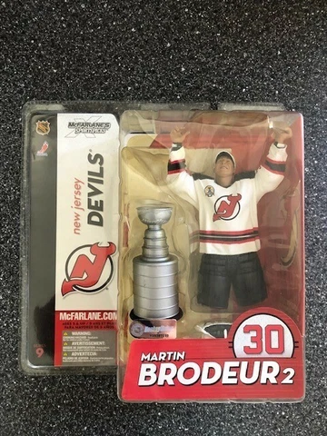 MacFarlane Hockey NHL Series 9 - Martin Brodeur (New Jersey) WHITE version Cover