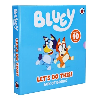 Bluey Let's Do This! 10 Picture Books Collection Box Set - Ages 3-7 - Paperback - Image 1 of 4