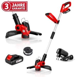 WALTER 3-in-1 Akku-Rasentrimmer 20 V Rasenkantenschneider Motorsense Freischneid - Bild 1 von 14