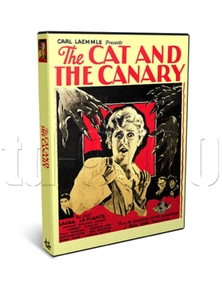 The Cat and the Canary (1927) Comedy, Horror, Mystery Movie on DVD - Imagen 1 de 3