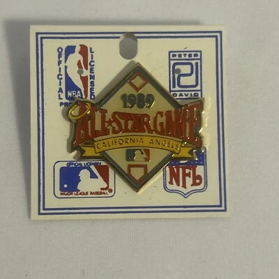 All Star Game California Anaheim Angels Collector Pin Vintage 1989 - Image 1 of 3
