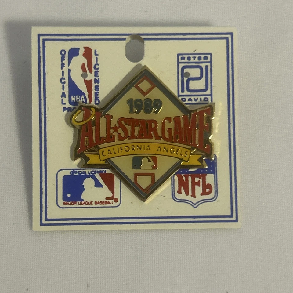 All Star Game California Anaheim Angels Collector Pin Vintage 1989 - Image 1 of 3
