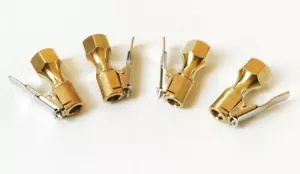 4 GOLIATH INDUSTRIAL MESSING OPEN FLOW STRAIGHT LOCK ON REIFENFUTTERFÜLLER #SLOTC - Bild 1 von 2