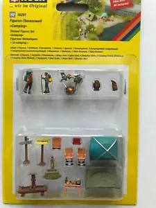 16201 Noch HO Set personaggi e accessori vari Campeggio come da foto scala 1:87 - Foto 1 di 3