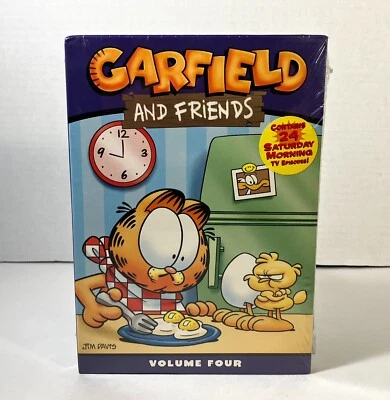 Garfield and Friends Volume 4 DVD  (BRAND NEW, SEALED)  1980's CBS - U.S. Acres - Image 1 of 4