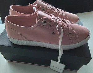 Tommy Hilfiger Damen Sneaker altrosa Gr. 37, neu, Essential Vulcanized - Bild 1 von 5