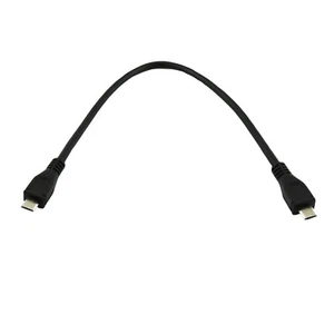 Micro USB 5 Pin B Male To Micro 5 Pin USB Male Data Adapter Converter Cable Cord - Picture 1 of 9