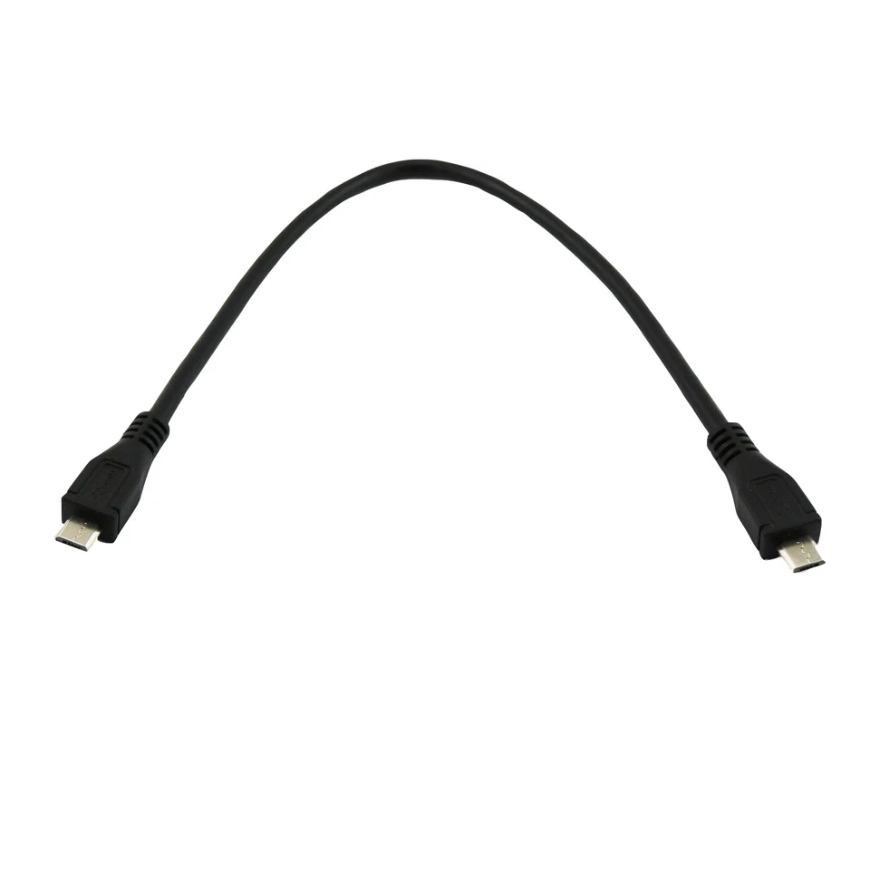 Micro USB 5 Pin B Male To Micro 5 Pin USB Male Data Adapter Converter Cable Cord - Image 1 of 1