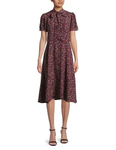 Lauren by Ralph Lauren Curve Zachari-Short Sleeve Midi Shirt Dress Size 12 - Picture 1 of 9