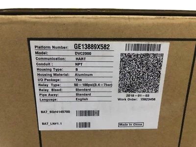 DVC2000 IPCS New HC Single Fisher Valve Positioner DVC2000 Without Feedback - Image 1 of 4