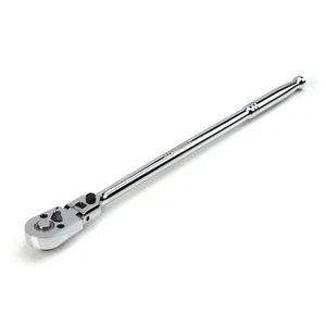 Steelman 1/4-in Drive 72-Tooth 180° Flex-Head Ratchet with 12-in Handle 60573 - Picture 1 of 7