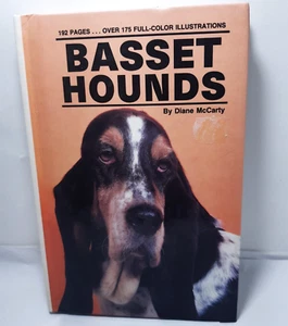 Basset Hounds Diane McCarty Hardcover 1990 Dogs and Pet care - Picture 1 of 3