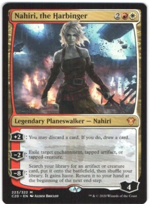 NAHIRI, THE HARBINGER 223/322 MAGIC: THE GATHERING COMMANDER 2020 C20 MYTHIC RAR - Image 1 of 4