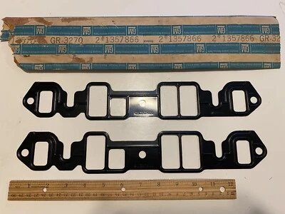Juego de juntas de colector de admisión Olds (2 piezas) #1357866 NOS GM 1964-1967 Buick 64-65 Foto 1 de 4