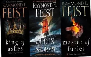 FIREMANE SAGA AUDIOBOOKS 1-3 by RAYMOND E FEIST (UNABRIDGED) - Picture 1 of 8