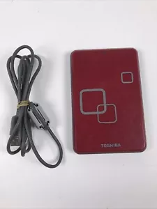 Toshiba Canvio 500 GB USB 3.0 External Hard Drive HDD 593400-A - Picture 1 of 3