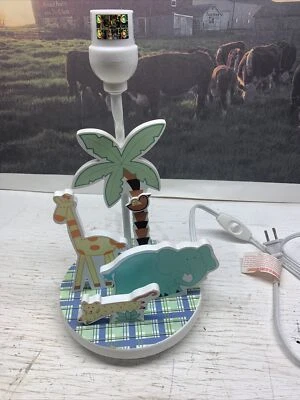 PASTELES MIXTOS Lámpara de Vivero Animal Elefante Jirafa Tigre Pájaro Funciona Foto 1 de 4